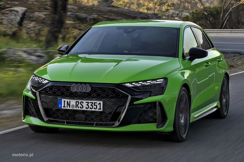 2025 Audi RS3 Zielony okazja!