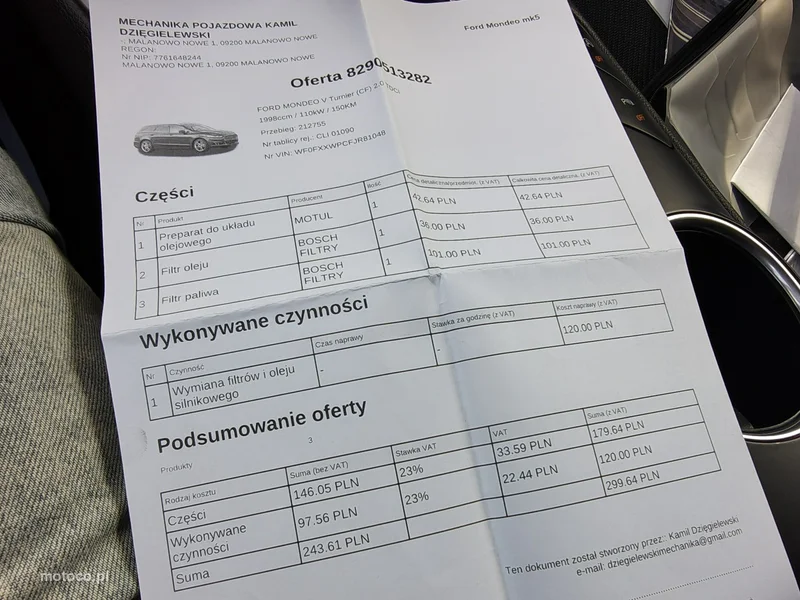 Ford Mondeo V 25