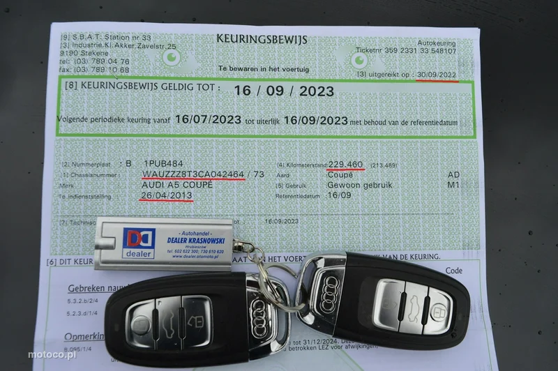 Audi A5 8T 3