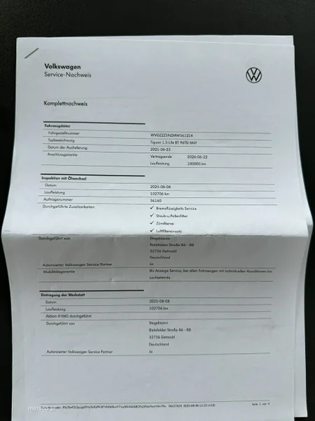 Volkswagen Tiguan AD 37