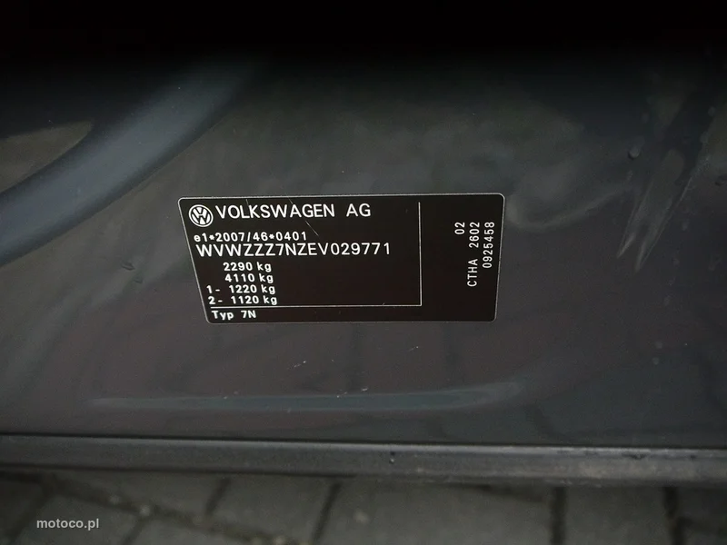 Volkswagen Sharan 7N 45
