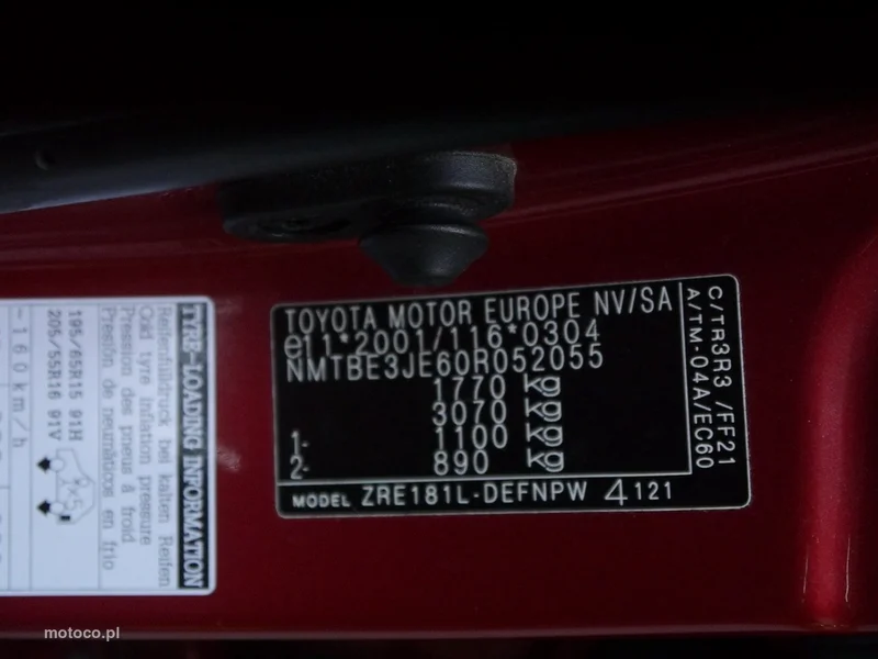 Toyota Corolla E160/E170 43