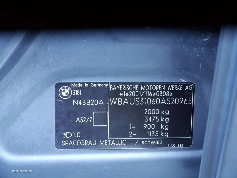 BMW Seria 3 E90 318 39