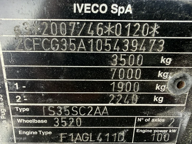 Iveco Daily 35S14 V 23