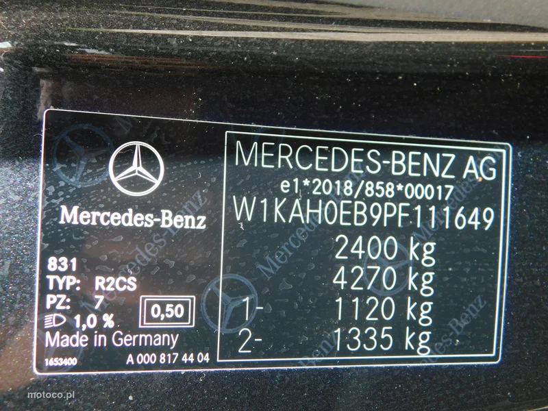 Mercedes-Benz Klasa C W206 C 220 22