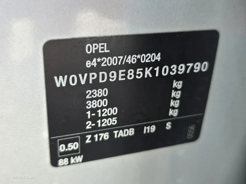 Opel Zafira C Tourer 33
