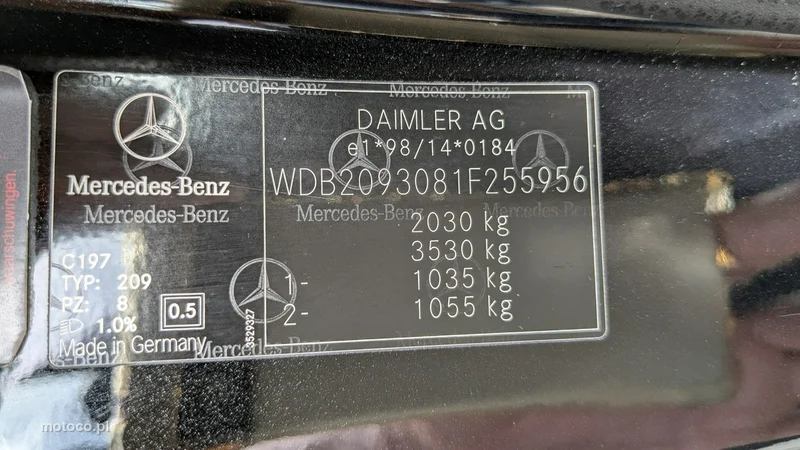Mercedes-Benz CLK C209 CLK 220 27