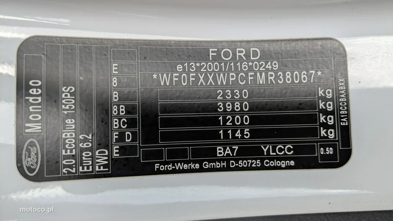 Ford Mondeo V 26