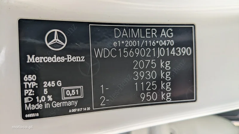 Mercedes-Benz GLA X156 200 25