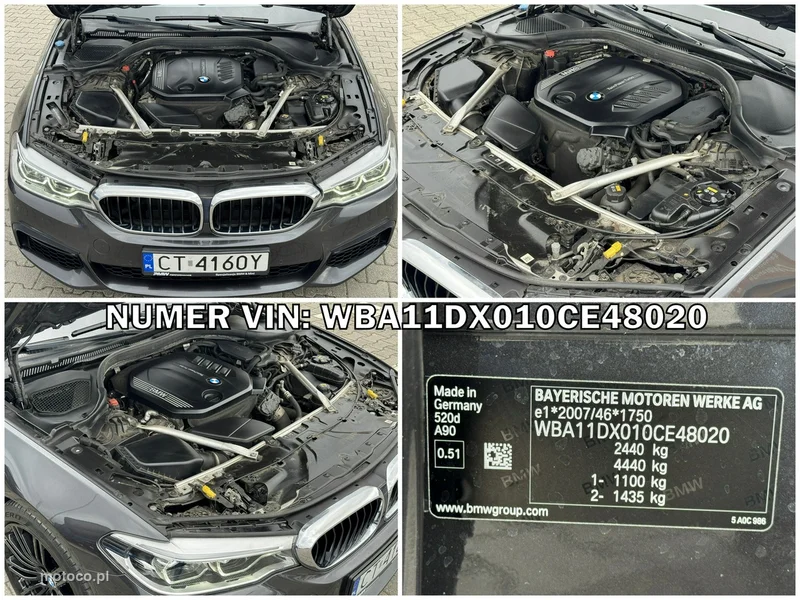 BMW Seria 5 G30 520 19