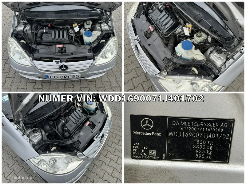 Mercedes-Benz Klasa A W169 A 180 12
