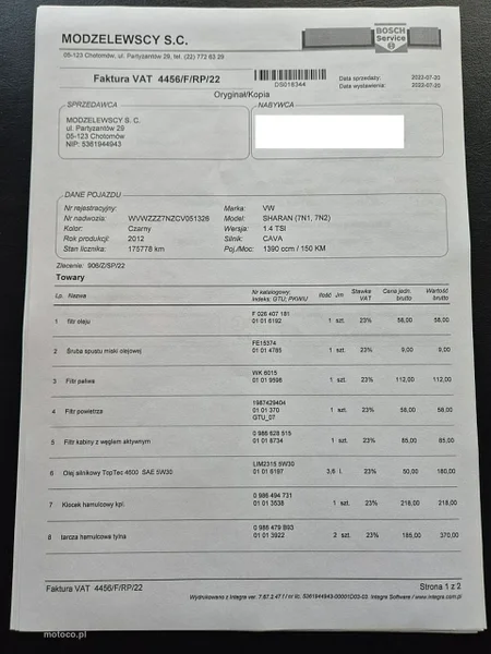 Volkswagen Sharan 7N 38
