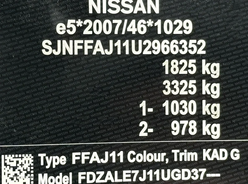 Nissan Qashqai 36