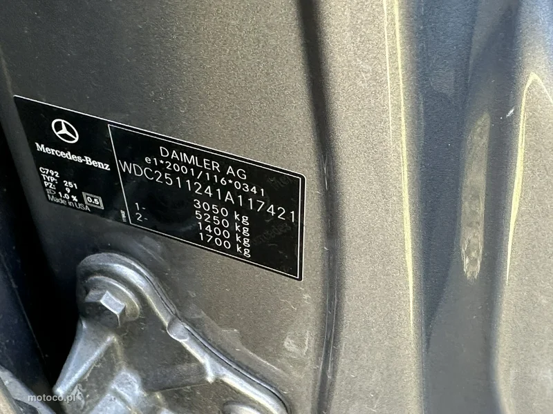 Mercedes-Benz Klasa R W251 R 350 24