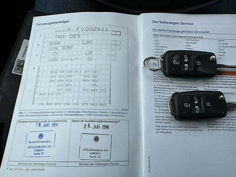 Volkswagen Sharan 7N 34