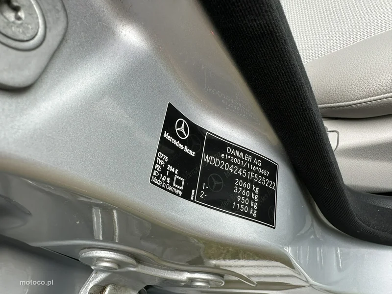Mercedes-Benz Klasa C W204 C 180 16