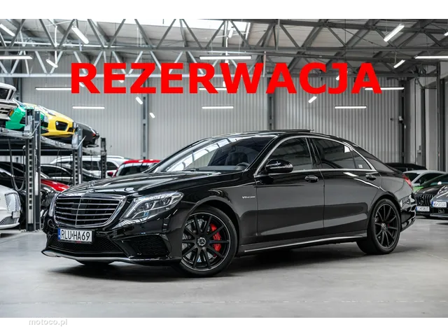 Mercedes-Benz Klasa S W222 S 63 AMG