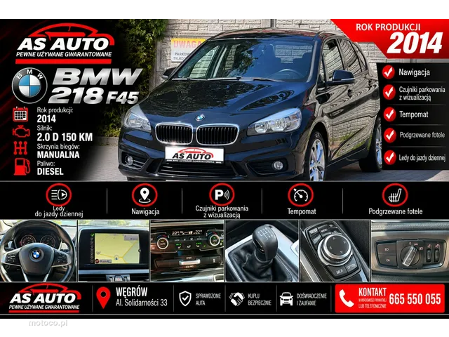 BMW Seria 2 F45 218